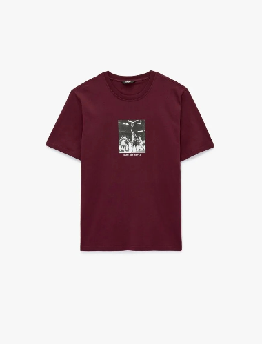 Resim Koton Erkek T-shirt 6SAM10096MK