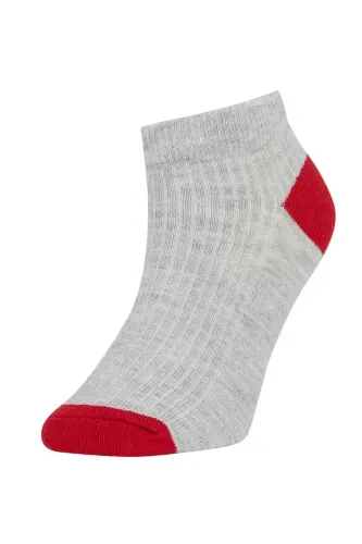Resim Defacto Erkek Çocuk Kısa Çorap W8895A6/GR2