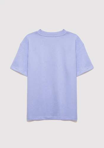 Resim Mavi Kız Çocuk T-shirt M7610467-70545