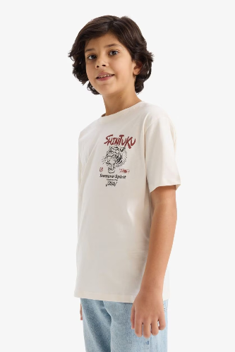 Resim Defacto Erkek Çocuk T-shirt G7465A8/ER78