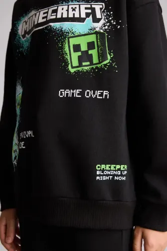 Resim Defacto  Erkek Çocuk Sweat I3354A8/BK81
