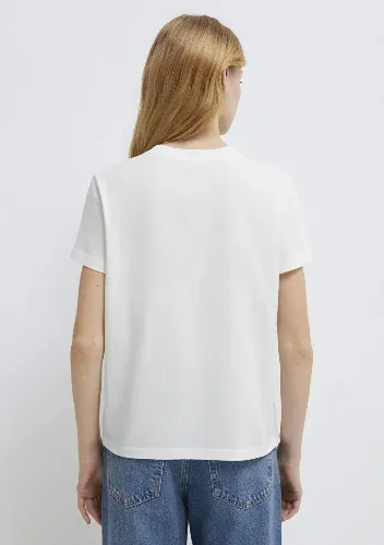 Resim Mavi Kadın T-shirt M1613412-70057