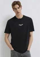 Resim Mavi Erkek T-Shirt M066878-900