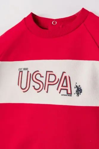 Resim U.S. Polo Assn Bebek Erkek Bebek Sweat Takım USB3175