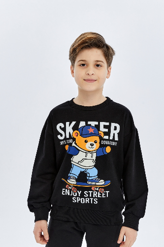 Resim Yenikoza Erkek Çocuk Sweat Takım