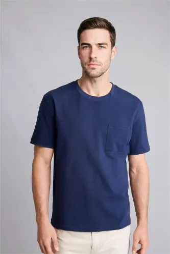 Resim Defacto Erkek T-shirt G7221AX/NV241