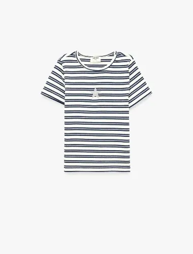 Resim Koton Kız Çocuk T-shirt 6SKG10548AK