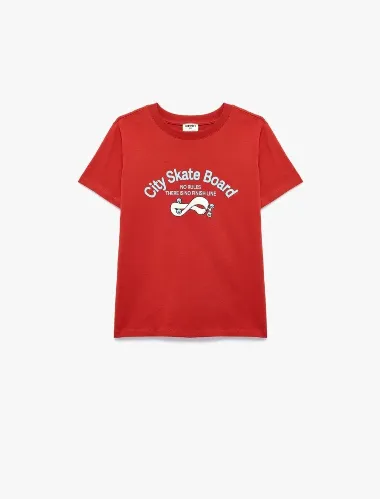 Resim Koton Erkek Çocuk T-shirt 6SKB10712TK