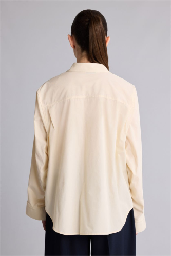 Resim Defacto Kadın Uzun Kol Gömlek G9789AX/BG807