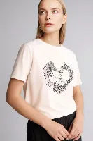 Resim Defacto Kadın T-shirt H1435AX/ER105