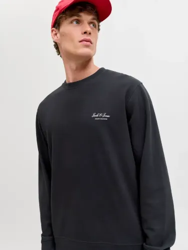 Resim Jack & Jones Jjearchıve Graphıc Sweat Crew Neck Noos Erkek Sweat 12287995