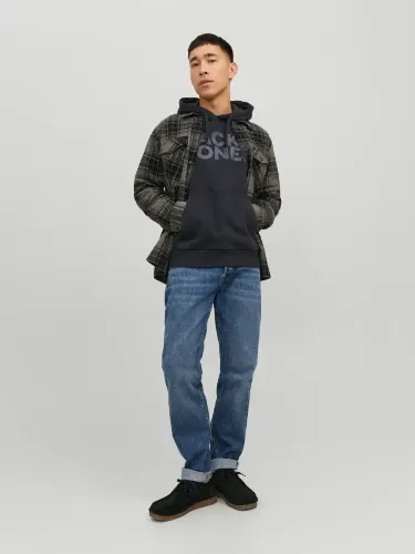 Resim Jack & Jones Jjecorp Logo Sweat Hood Noos Erkek Sweat 12152840