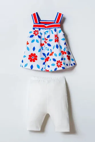 Resim U.S. Polo Assn Bebek Kız  Bebek İkili Takım USB2998