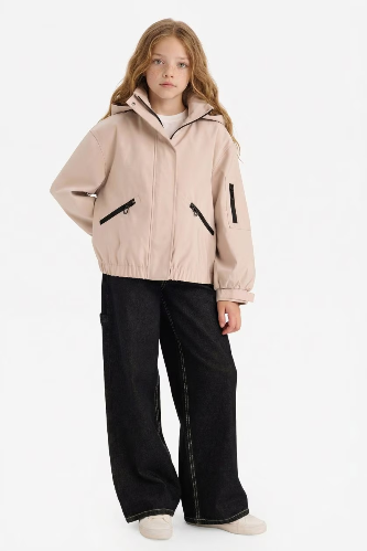 Resim Defacto Kız Çocuk Yağmurluk F8971A8/BG802