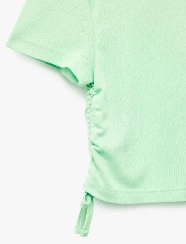 Resim Koton Kız Çocuk T-shirt 6SKG10505AK
