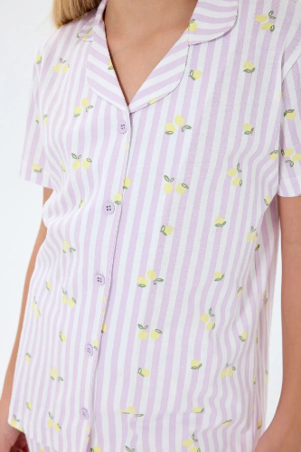 Resim Yenikoza Kız Çocuk Şort Takım