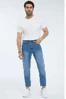 Resim Paul&More Milan Tapered Erkek Jean Pantolon