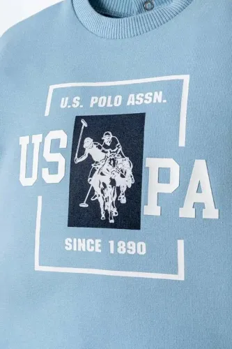 Resim U.S. Polo Assn Bebek Erkek Bebek Şort Takım Usb2868