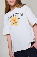 Resim Defacto Kız Çocuk T-shirt G1766A8/ER98