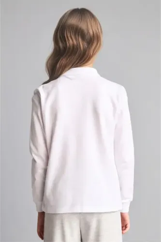 Resim Defacto Uzun Kol Kız Çocuk T-shirt C7297A8/WT34