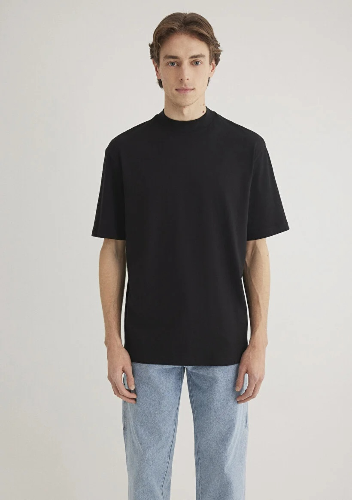 Resim Mavi Erkek T-shirt M0611193-900