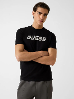 Resim Guess Athleisure  Erkek  T-shirt Z6RI12I3Z14-JBLK Lauro Cn Ss T-Shırt