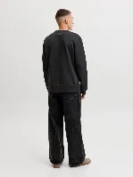 Resim Jack & Jones Jjaero Sweat Crew Neck Erkek Sweat 12298492