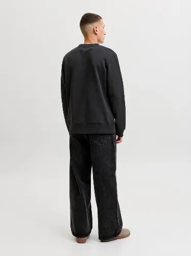 Resim Jack & Jones Jjaero Sweat Crew Neck Erkek Sweat 12298492