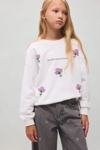Resim Defacto Kız Çocuk Sweat I4169A8/ER105