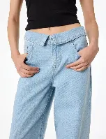 Resim Koton Kadın Jean Pantolon 6SAL40229MD