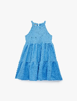 Resim Koton Kız Çocuk Elbise 6SKG80045AK