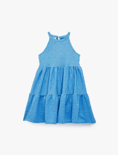 Resim Koton Kız Çocuk Elbise 6SKG80045AK