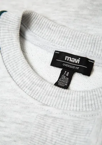 Resim Mavi Erkek Çocuk Sweat M6S10186-88467
