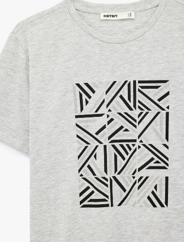 Resim Koton Kadın T-shirt 6SAK50099EK