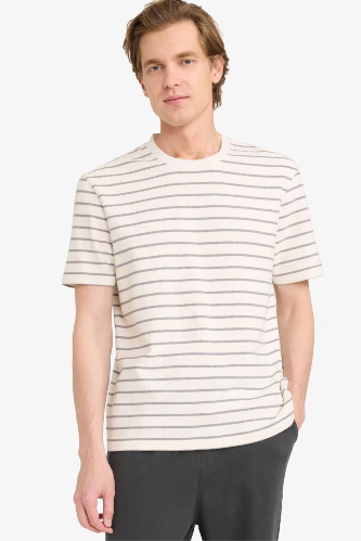 Resim Defacto Erkek T-shirt F9673AX/GR67