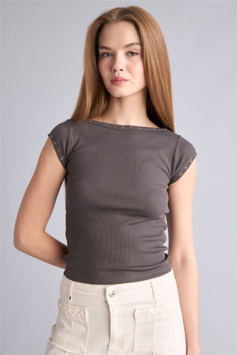 Resim Defacto Kadın  T-shirt H1193AX/AR191