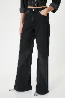 Resim Koton Kadın Jean Pantolon 6Wal40034Md