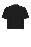 Resim Guess Athleisure  Kadın  T-shirt V6GI13K2980-JBLK Habı Boxy Cn T-Shırt