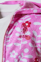 Resim U.S. Polo Assn Bebek Kız Bebek Sweat Takım Usb3007