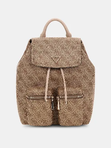 Resim Guess Handbag  Kadın  Çanta HWSG7118310-LTL Manhattan Iı Flap Backpack