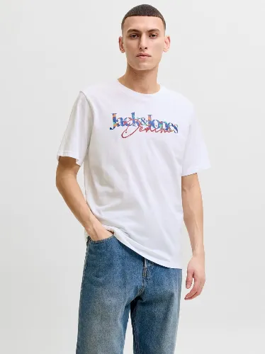 Resim Jack & Jones Jjtom Tee Ss Crew Neck Sn  Erkek T-Shirt 12298418