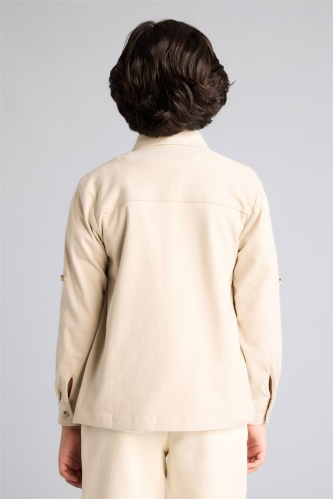 Resim Defacto Erkek Çocuk Uzun Kol Gömlek G8764A8/BG106