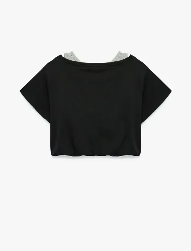 Resim Koton Kadın T-shirt 6SAL10646IK