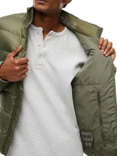 Resim Tommy Hilfiger Erkek Deri Mont ve Ceket