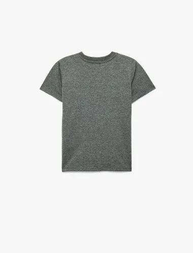 Resim Koton Erkek Çocuk T-shirt 6SKB10546TK