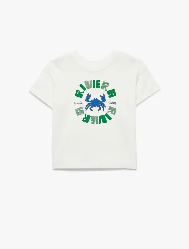 Resim Koton Erkek Bebek T-shirt 6SMB10176TK