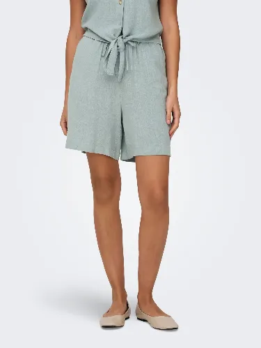 Resim Only Onlsıesta Mw Pull-Up Lın Bl Shorts Noos Kadın Penye Şort 15333032