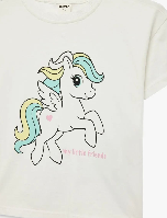 Resim Koton Kız Bebek T-shirt 6SMG10106AK