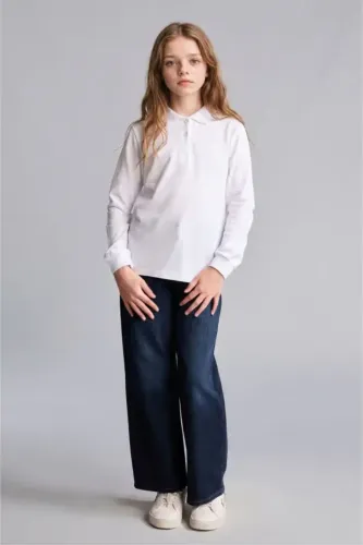 Resim Defacto Uzun Kol Kız Çocuk Sweat J0010A6/WT34