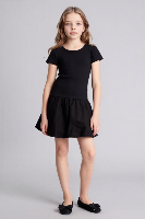 Resim Defacto Kız Çocuk Elbise H2226A8/BK27